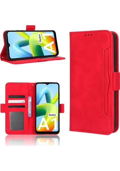 Xiaomi Redmi A1 Ayarlanabilir Ayrılabilir Kart Tutucu Manyetik Kapatma Için Kılıf (Yurt Dışından)