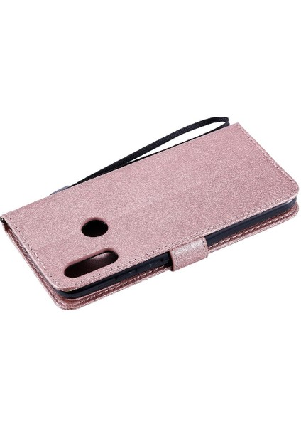 Motorola Moto E6 Artı Kart Yuvası ile Yüksek Kaliteli Deri Flip Case (Yurt Dışından)