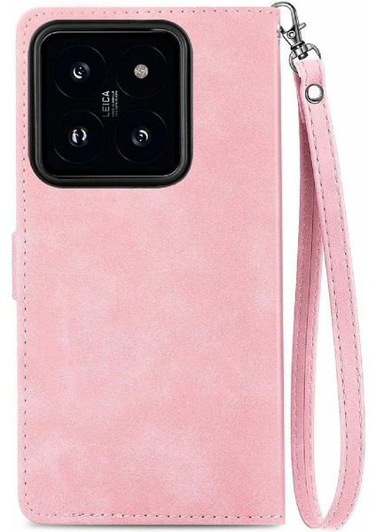 Xiaomi 14 Pro Iş Cüzdan Çok Renkli Kapak Fermuar Tarzı Yuvası (Yurt Dışından) fırsatları