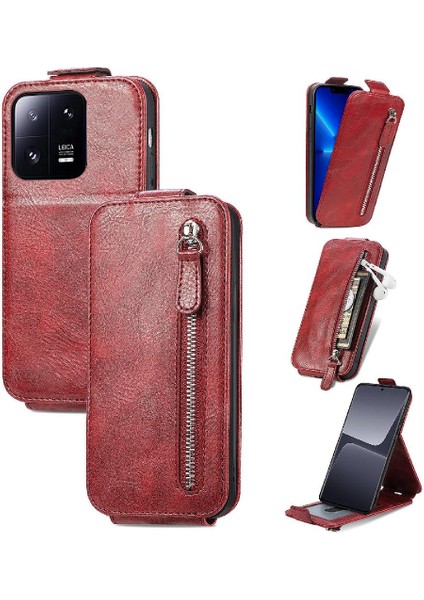 Xiaomi 13 Pro Kılıf Cüzdan Fonksiyonu Zarif Iş Için Kılıf (Yurt Dışından)