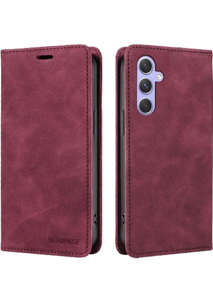 Samsung Galaxy A54 5g Koruyucu Pu Deri Folio Cüzdan Manyetik (Yurt Dışından)