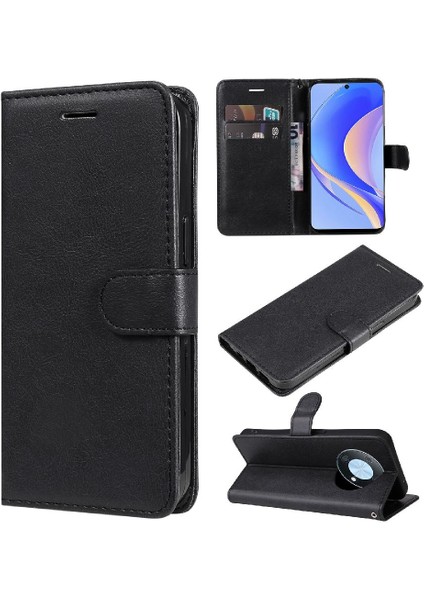 Kart Yuvası ile Huawei Nova Y90 Klasik Düz Renk Için Flip Case Yüksek Kılıf (Yurt Dışından)