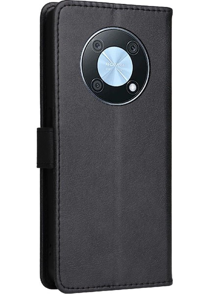 Kart Yuvası ile Huawei Nova Y90 Klasik Düz Renk Için Flip Case Yüksek Kılıf (Yurt Dışından)