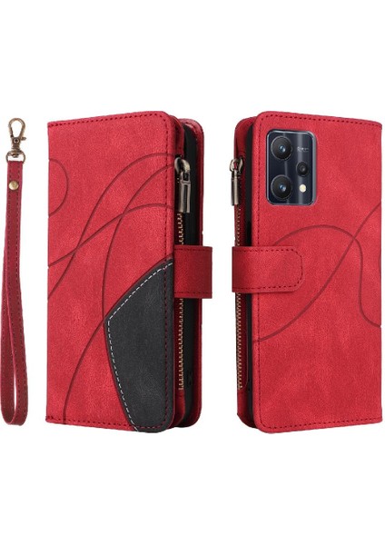 Realme 9 Pro 5g Dokuz Kart Yuvaları Için Kılıf Fermuar Cüzdan Tarzı Kickstand (Yurt Dışından) indirimleri