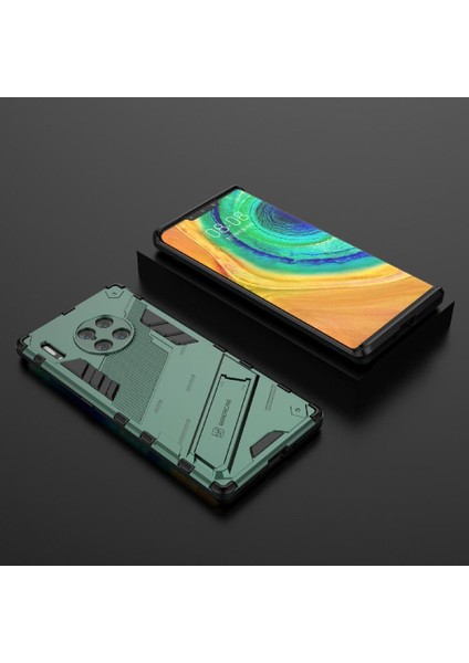Huawei Mate 30 Pro Için Sağlam Askeri Koruyucu Kapak Kickstand (Yurt Dışından) fırsatları