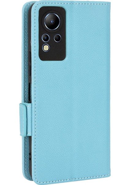 Infinix Not 12 Için Kılıf Cüzdan Pu Deri Manyetik Kart Yuvaları Tutucu Yan (Yurt Dışından)