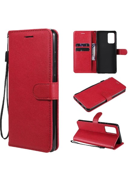 Kart Yuvası Iş Cüzdan Telefon Kılıfı ile Samsung Galaxy A72 Için Flip Case (Yurt Dışından)