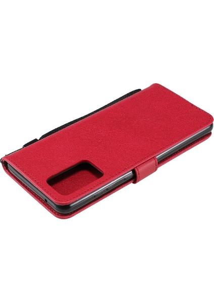 Kart Yuvası Iş Cüzdan Telefon Kılıfı ile Samsung Galaxy A72 Için Flip Case (Yurt Dışından) indirimleri