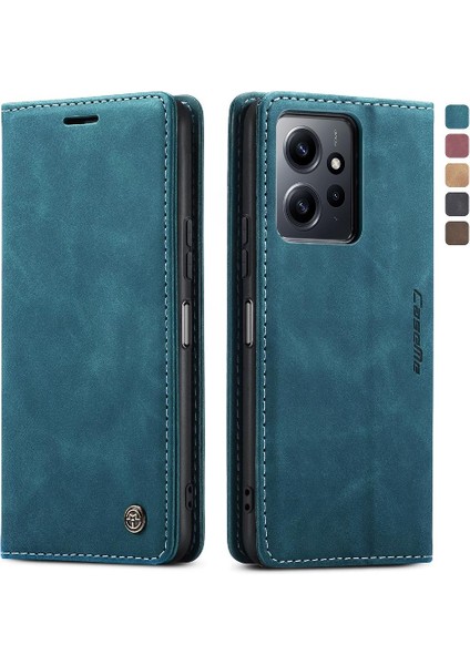 Xiaomi Redmi Not 12 Için Flip Case 4g Manyetik Kapatma Darbeye Vaka Pu (Yurt Dışından) fiyatları