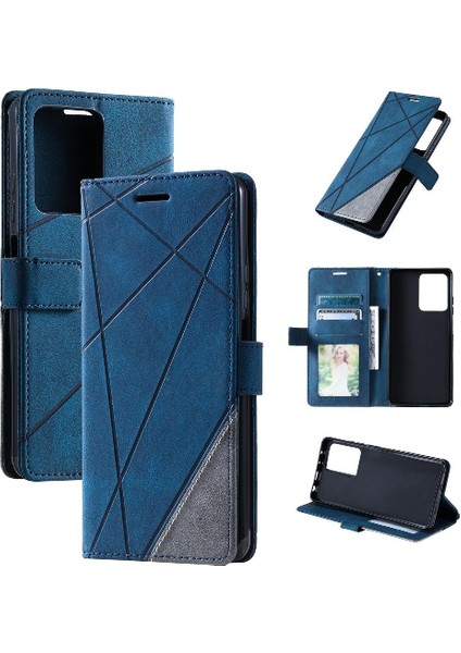 Xiaomi Poco X5 Pro 5g Pu Deri Darbeye Manyetik Cüzdan Flip Case (Yurt Dışından)