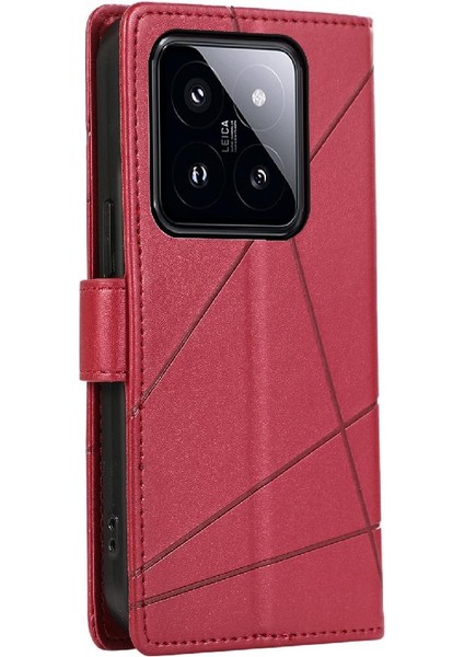 Xiaomi 14 Pro Üç Kart Yuvaları Için Flip Case Kickstand Darbeye Şok (Yurt Dışından) indirimleri