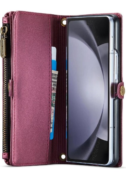 Samsung Galaxy Z Için Crossbody Durumda Kat 5 5g Kılıf Cüzdan Kart Tutucu Rfid (Yurt Dışından) fırsatları