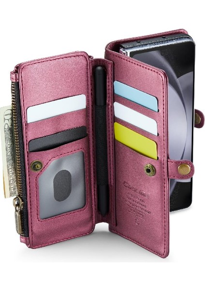 Samsung Galaxy Z Için Crossbody Durumda Kat 5 5g Kılıf Cüzdan Kart Tutucu Rfid (Yurt Dışından) indirimleri