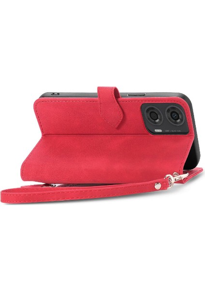 Motorola Moto G24 Çoklu Kart Yuvası Flip Fermuar Tarzı Cüzdan Için Kılıf (Yurt Dışından) modelleri