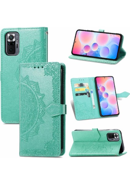 Redmi Not 10 Için Kılıf Pro Kılıf Kapak Çevirin Zarif Desen (Yurt Dışından)