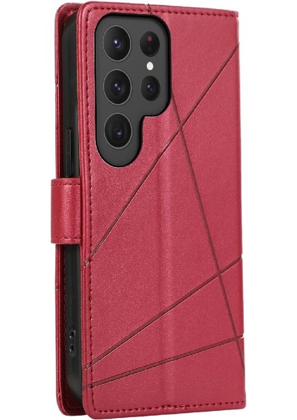 Samsung Galaxy S23 Için Flip Case Ultra Şok Emici Darbeye Üç (Yurt Dışından)