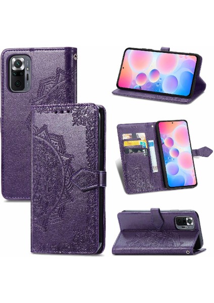 Redmi Not 10 Için Kılıf Pro Kılıf Kapak Çevirin Zarif Desen (Yurt Dışından)