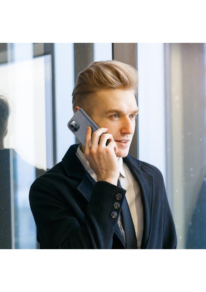Dux Duduiphone 12 Pro Max Premium Deri Kılıf Kılıf (Yurt Dışından)