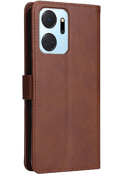 Kart Yuvası Klasik Düz Renk Iş Cüzdan ile Onur X7A Için Flip Case (Yurt Dışından) indirimleri