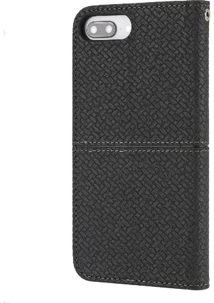 IPhone 7 Için Kılıf Artı Kredi Kartı Tutucu El Cüzdan Pu Deri Kapak (Yurt Dışından)