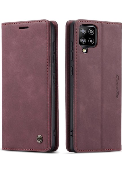 Samsung Galaxy Flip 5g Için Flip Case Vintage Pu Deri Cüzdan Kılıf Kartı (Yurt Dışından)