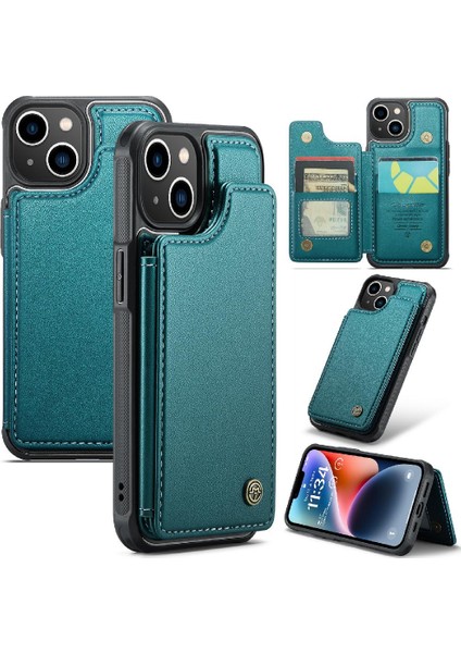 IPhone 14 Için Caseme Cüzdan Durumda Pu Deri Kickstand Ince Darbeye (Yurt Dışından)