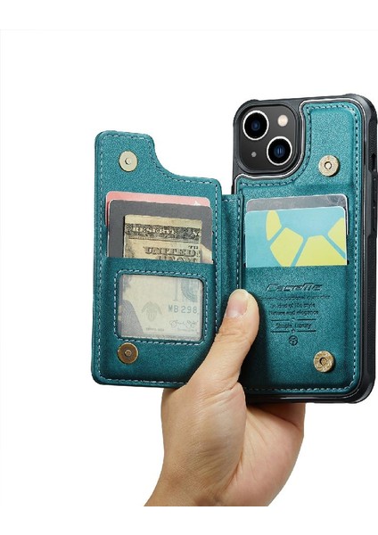 IPhone 14 Için Caseme Cüzdan Durumda Pu Deri Kickstand Ince Darbeye (Yurt Dışından) fırsatları