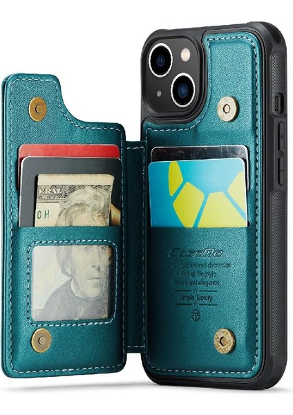 IPhone 14 Için Caseme Cüzdan Durumda Pu Deri Kickstand Ince Darbeye (Yurt Dışından) indirimleri