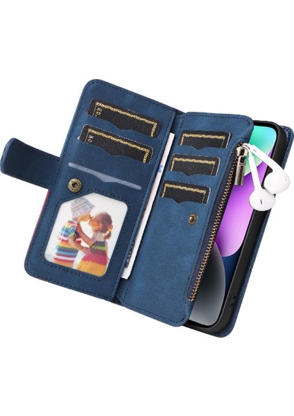 Kart Yuvası Standı Dokuz Kart ile IPhone 15 Kickstand Koruyucu Kılıf (Yurt Dışından) fırsatları