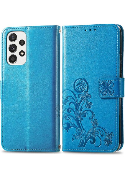 Samsung Galaxy A73 5g Dört Yapraklı Yonca Flip Kapak Zarif Kısa (Yurt Dışından) fırsatları