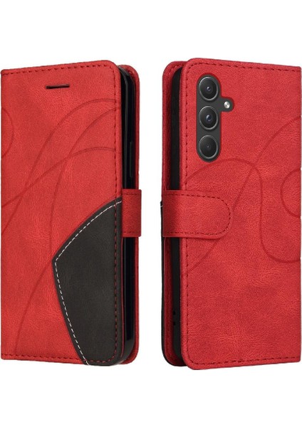 Samsung Galaxy Card 5g Için Kart Yuvası Standı ile Iki Renkli Dikiş (Yurt Dışından) fırsatları