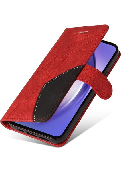 Samsung Galaxy Card 5g Için Kart Yuvası Standı ile Iki Renkli Dikiş (Yurt Dışından) indirimleri