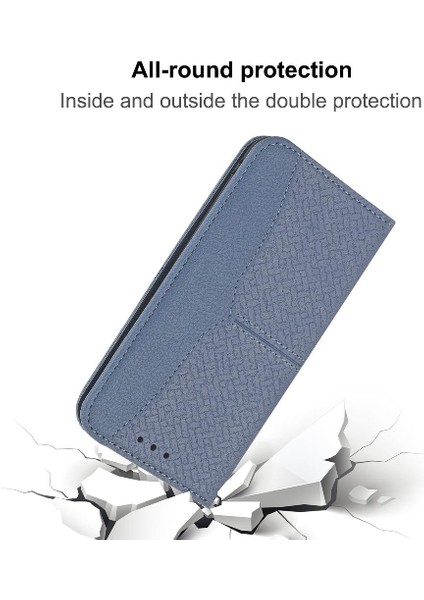 IPhone 12 Için Kılıf Pro Pu Deri Kapak Kredi Kartı Tutucu El Cüzdan (Yurt Dışından)