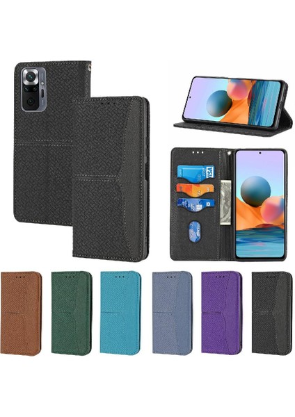 Xiaomi Redmi Için Not 10 Pro Max El Cüzdan Flip Folio Kitap Kredi (Yurt Dışından)