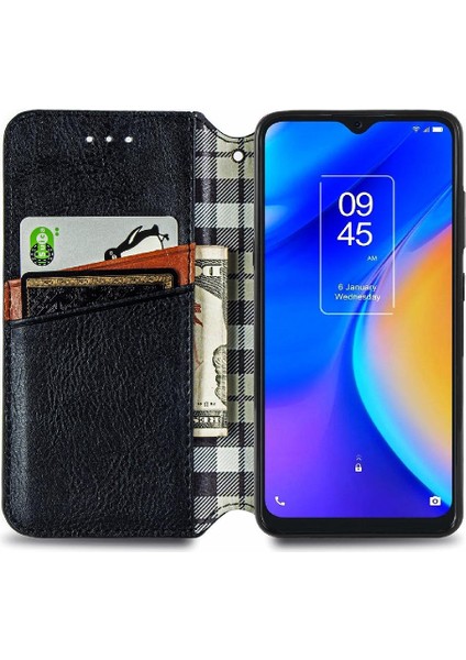 Tcl 20SE Cüzdan Fonksiyonu Için Kılıf Moda Tasarımı Zarif Iş Çevirme (Yurt Dışından) fiyatları