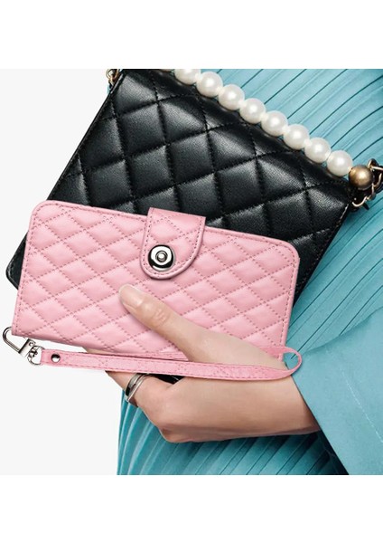 Samsung Galaxy S21 Fe 5g Için Kılıf Cüzdan Kapak Bilek Şerit Kart Tutucu (Yurt Dışından) fiyatları