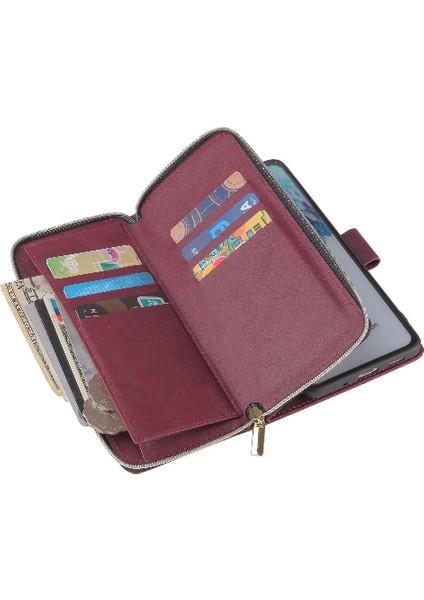 Samsung Galaxy S20 Artı Fermuarlı Cep Cüzdan Kılıf 9 Kart (Yurt Dışından) fiyatları