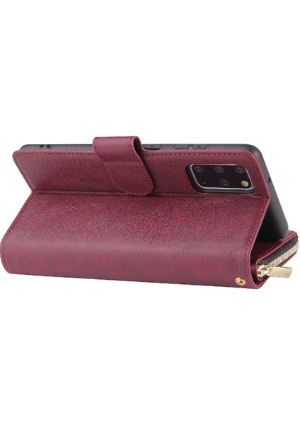 Samsung Galaxy S20 Artı Fermuarlı Cep Cüzdan Kılıf 9 Kart (Yurt Dışından) fırsatları
