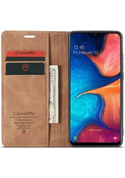 Samsung Galaxy A20E Flip Folio Kitap Kılıf Için Flip Case Kart Yuvası Kickstand (Yurt Dışından) fiyatları