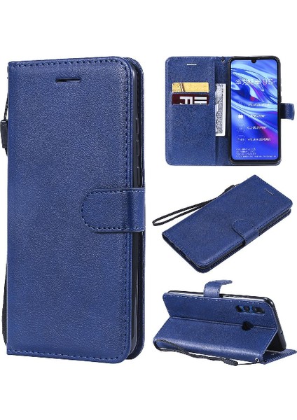 Huawei P Akıllı Artı 2019 Iş Cüzdan Telefon Kılıfı Için Flip Case Yüksek (Yurt Dışından)