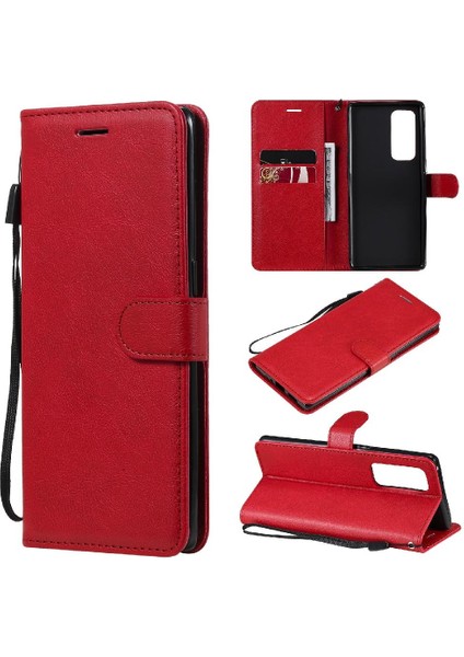 Oppo Bulmak Için Flip Case X3 Neo Klasik Düz Renk Yüksek Kaliteli Deri (Yurt Dışından)