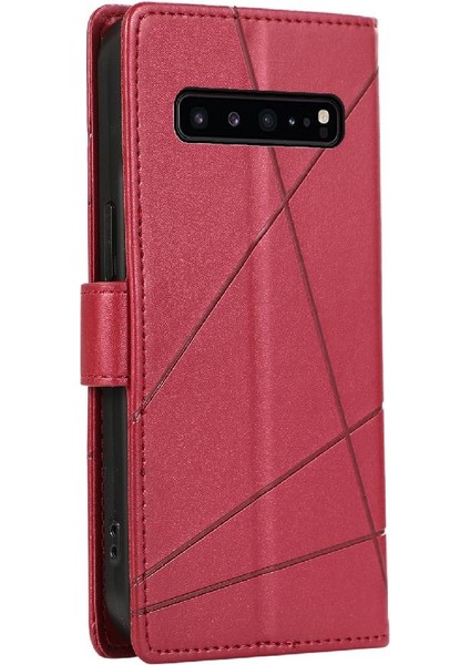 Samsung Galaxy S10 5g Kickstand Darbeye Üç Kart Yuvaları Için Flip Case (Yurt Dışından) indirimleri