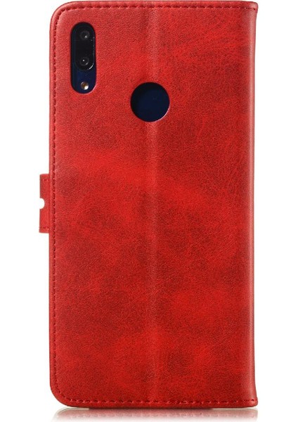 Cüzdan Kılıf Için Huawei Huawei 2019 Kabartmalı Kart Tutucu Tüm Yuvarlak Koruma (Yurt Dışından) modelleri