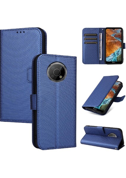 Nokia G300 Kart Tutucu Kapak Manyetik Cüzdan Kickstand Için Kılıf (Yurt Dışından)
