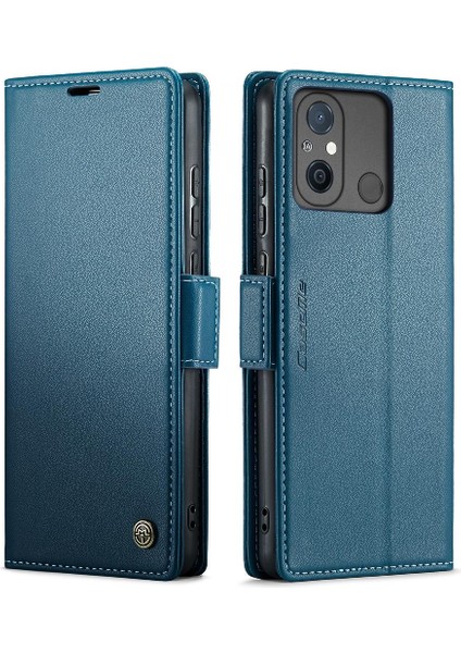 Xiaomi Redmi 12C Darbeye Durumda Cüzdan Durumda Kickstand (Yurt Dışından)