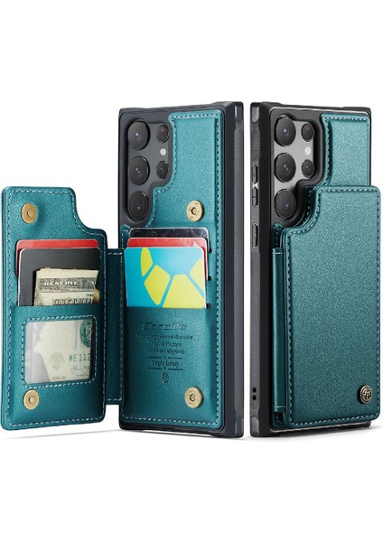 Samsung Galaxy S23 Ultra Pu Deri Kart Tutucu Için Caseme Cüzdan Kılıf (Yurt Dışından) fiyatları
