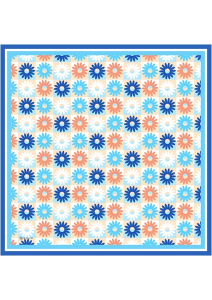 Maria Pilise Soft Eşarp Mavi