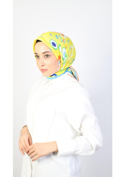 Lilith Pilise Twill Eşarp Sarı