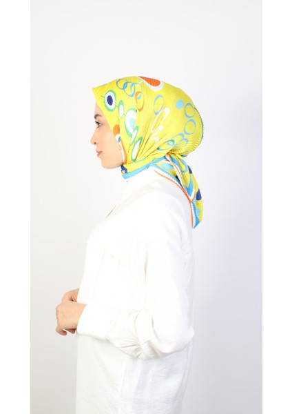 Lilith Pilise Twill Eşarp Sarı fiyatları