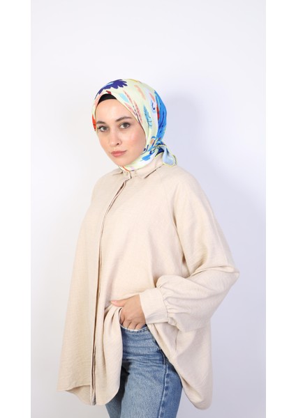 Eyalen Pilise Twill Eşarp Sarı
